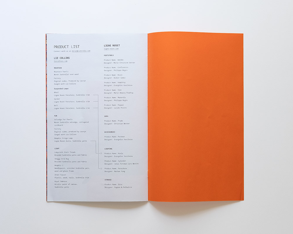 Milan Design Week Brochure
